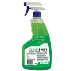 Cleanshot Spray & Sanitise 750ml