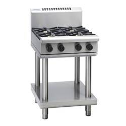 Waldorf  4 Burner Cooktop With Stand Gas 600mm RN8400G-LS